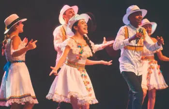 Actualmente hay más de 150 niños y jóvenes en los espacios formativos de Colombia Canta y Encanta. FOTO: Cortesía Colombia Canta y Encanta