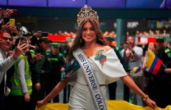 Camila Avella logró quedar entre las 10 finalistas de Miss Universo. FOTO: COLPRENSA 