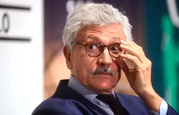 Massimo D´Alema, exprimer ministro de Italia, era uno de los principales sospechosos en la aparente red de sobornos que se tejió en medio de la licitación que pretendía adelantar Italia y Colombia. FOTO GETTY
