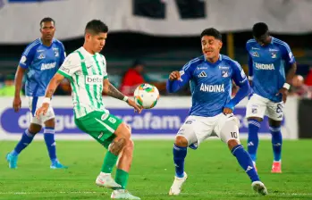 Nacional visita a Millonarios en el estadio El Campín. FOTO COLPRENSA