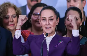 Claudia Sheinbaum, presidenta de México, confirmó que Google ya está demandado. Foto: Getty Images)