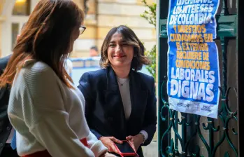 Laura Sarabia renuncia como Canciller de Colombia. FOTO: COLPRENSA
