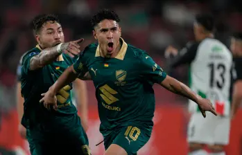 El colombiano llegó a Bolívar el pasado 7 de Julio, después de dejar a Millonarios. Foto: AFP