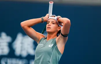 Tras llegar a semifinales en Bogotá, Emiliana Arango entrará el lunes al top-100 del ranking mundial de tenis. FOTO: GETTY