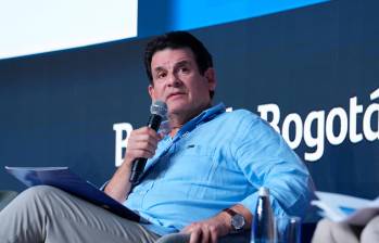 Luis Carlos Sarmiento Gutiérrez, presidente de la junta directiva de Grupo Aval, cuestionó el discurso agresivo del Gobierno Petro. FOTO Manuel Forero, Asobancaria
