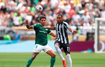Richard Ríos, figura del Palmeiras en el Mundial de Clubes. FOTO FIFA