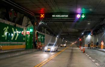 La operación del Túnel de Oriente se verá afectada en las noches durante esta semana, por lo que se le recomienda a los conductores tomar rutas alternas para llegar al aeropuerto José María Córdova o a los demás destinos. FOTO: JULIO CÉSAR HERRERA La operación del Túnel de Oriente se verá afectada en las noches durante esta semana, por lo que se le recomienda a los conductores tomar rutas alternas para llegar al aeropuerto José María Córdova o a los demás destinos. FOTO: JULIO CÉSAR HERRERA