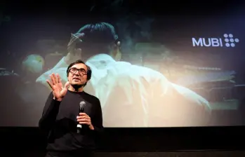 Efe Cakarel, fundador de MUBI, defendió la independencia de la plataforma y anunció medidas para reforzar su política de financiamiento ético. FOTO AFP