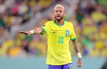 Neymar, mediocampista brasileño que seguirá luchando por un lugar en el Mundial 2026. FOTO GETTY