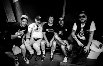 2 Minutos, banda de punk argentina que se presentará en el Festival Cordillera. Foto: Cortesía 2 Minutos.