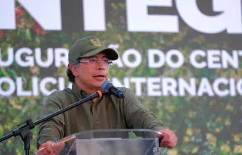 El presidente Gustavo Petro afirmó que varios sectores políticos lo quieren “borrar”. FOTO CORTESÍA