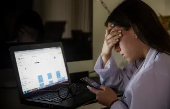 El burnout es un síndrome que la OMS reconoce como enfermedad profesional. FOTO Archivo EL COLOMBIANO