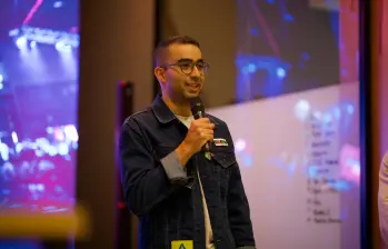 Gabriel Arboleda, CEO de StartCo, explicó el crecimiento del evento y su impacto en inversión dentro del ecosistema de startups en América Latina. FOTO: Cortesía Starco