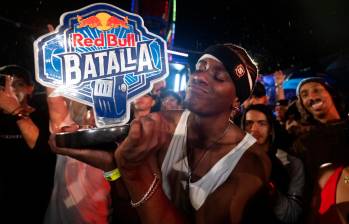 Puppy fue el campeón y participará por la Regional Medellín en octubre. FOTO Cortesía Red Bull Batalla
