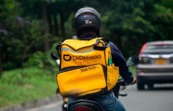 La Unión de Trabajadores de Plataformas Digitales, Unidapp, adelanta conversaciones con Didi Food para mejorar las condiciones laborales en Colombia. FOTO CAMILO SUÁREZ