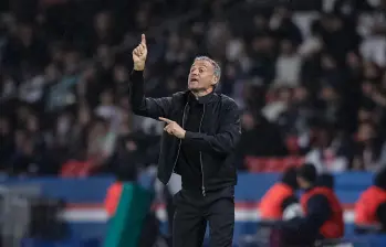 Luis Enrique Martínez, que este jueves cumplió 55 años, logró convertir al PSG en un equipo equilibrado. Busca su segunda Champions como entrenador. La primera fue en 2015 con Barcelona. FOTO getty
