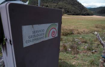 El Machín es monitoreado las 24 horas por el Servicio Geológico Colombiano. Los datos que se recogen del volcán son analizados por el Observatorio Sismológico y Vulcanológico de Manizales. FOTO santiago ramírez