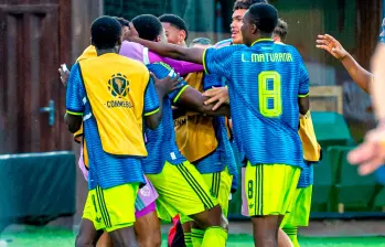 El extremo colombiano José Escorcia, de 17 años, es una de las figuras de la Selección Colombia que el domingo jugará la final ante Argentina. Foto: FCF