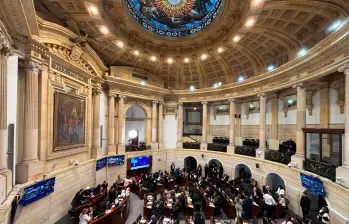 El tiempo apremia, ya que la iniciativa aún debe superar dos debates más en la Cámara antes del 20 de junio. FOTO: JAVIER GONZÁLEZ PENAGOS
