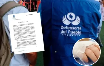 El comunicado titulado “una menos. Esta vez es Paola: una niña de 7 años” expone las razones que habrían llevado presuntamente a su padre a cometer este crimen. Foto: Cortesía/Defensoría del Pueblo.