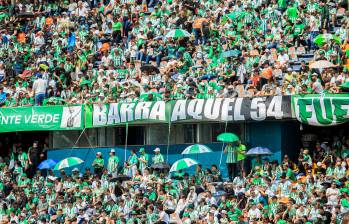 Atlético Nacional espera recuperar protagonismo en el segundo semestre de 2025. Sus hinchas son de los más leales en el fútbol profesional colombiano. Foto: Andrés Camilo Suárez Echeverry