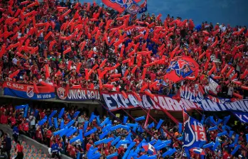 Los hinchas del Medellín han respondido a la buena campaña del equipo este semestre, como se reflejó en las semifinales. Se espera que este domingo más de 44.000 colmen las gradas del Atanasio. FOTOs camilo suárez