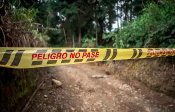 A los tres hombres los acribillaron y los abandonaron en un corredor rural que enlaza a Yondó y Puerto Berrío, en el Magdalena Medio antioqueño. FOTO: ARCHIVO-CAMILO SUÁREZ