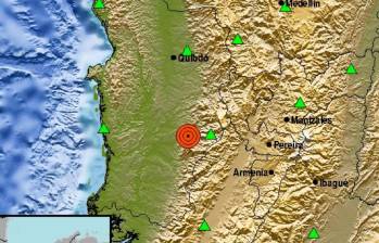 El Servicio Geológico Colombiano registró dos sismos en la madrugada de este sábado 9 de marzo, uno en Magdalena y el otro en Chocó. FOTO: TWITTER SGCOL