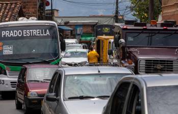 La Alcaldía dice que esta medida reducirán los conflictos de movilidad en el corregimiento. FOTO: EL COLOMBIANO