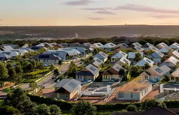 La ciudad está pensada para los trabajadores de Elon Musk. FOTO Cortesía 