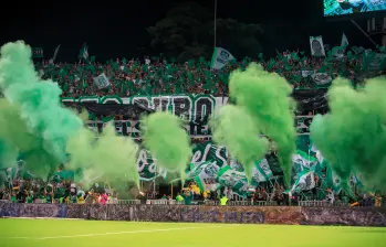 La mayor parte de la hinchada de Atlético Nacional siempre le exige ganar al equipo, más allá de lo que pase con otros rivales. FOTO CAMILO SUÁREZ La mayor parte de la hinchada de Atlético Nacional siempre le exige ganar al equipo, más allá de lo que pase con otros rivales. FOTO CAMILO SUÁREZ