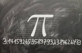 Escritura del número pi, que tiene su día mundial gracias al matemático Larry Shaw. Foto: Europa Press