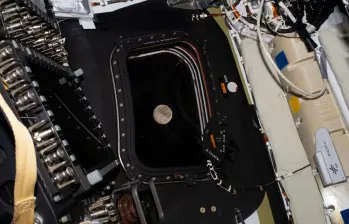 La nave está diseñada para hacer un sobrevuelo alrededor de la Luna mostrando su cara oculta. Foto: Nasa