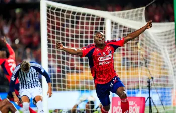 Jhon Palacios, de 25 años de edad, seguro será titular con el Independiente Medellín en el duelo ante Deportes Tolima este domingo (6:20 p.m.), en el estadio Atanasio Girardot. FOTO CAMILO ANDRÉS SUÁREZ