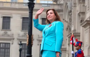 Dina Boluarte ocupó la presidencia de Perú entre diciembre de 2022 y octubre de 2025. FOTO: GETTY