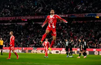 El futbolista colombiano Luis Díaz suma 14 goles y 10 asistencias en los 23 partidos que ha disputado con el Bayern Múnich. Foto: tomada del x de @LuisFDiaz19