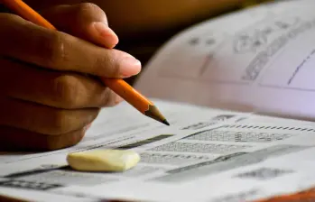 Las pruebas Saber se llevarán a cabo este domingo en dos sesiones. FOTO: Icfes 