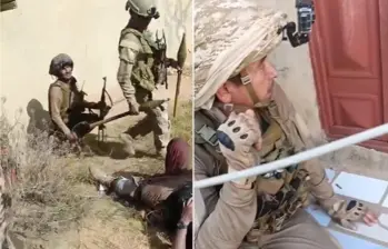Exmilitares colombianos se habrían incorporado a un ejército paramilitar que participa en la guerra civil de Sudán, en África. Foto: captura de video.