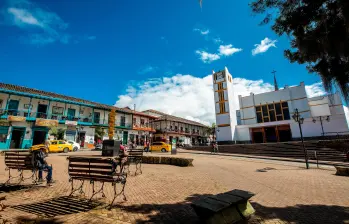 Sonsón está ubicado a 115 kilómetros de distancia de Medellín, poco más de tres horas de viaje. Foto EL COLOMBIANO. 