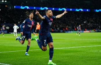 Mbappé volvió a ser la gran figura del PSG ante la Real Sociedad. FOTO: GETTY