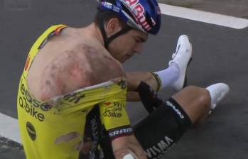 El pedalista se perderá el Tour de Flandes, la París-Roubaix y la Amstel Gold Race. FOTO: TWITTER @JUAN_SE_CHARRY