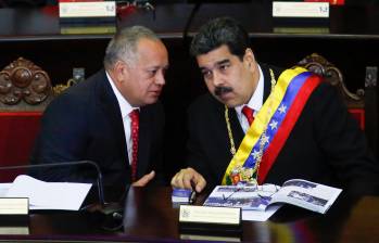 Nicolás Maduro y Diosdado Cabello son herederos del régimen que instauró el fallecido Hugo Chávez. FOTO Getty