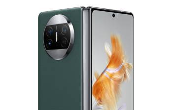 Nuevo celular plegable Mate X3 de Huawei. FOTO Cortesía 