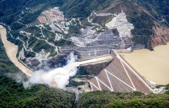 La central de Hidroituango es objeto de un proceso sancionatorio por parte del gobierno del presidente Petro. FOTO JUAN ANTONIO SÁNCHEZ