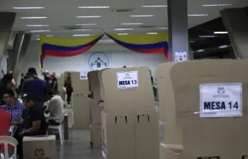 Jornada de votación en Medellín. Foto: El Colombiano Jornada de votación en Medellín. Foto: El Colombiano