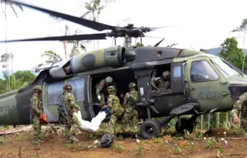 Los bombardeos fueron en zona rural del departamento de Norte de Santander, en límites de los municipios de El Tarra y Tibú. Foto Colprensa, imagen de referencia. 