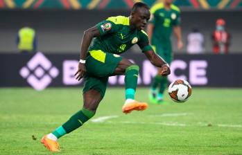 Sadio Mané está en la lista de Senegal al Mundial. FOTO GETTY