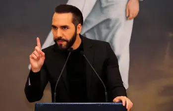 El presidente Nayib Bukele logró reelegirse en 2024 tras una reforma constitucional que lo avaló. FOTO: GETTY