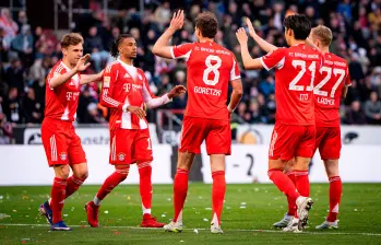 El Bayern Múnich está compitiendo en todos los frentes: Bundesliga, Copa de Alemania y UEFA Champions League. FOTO: GETTY