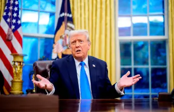 Donald Trump está en su segundo periodo de gobierno en Estados Unidos. FOTO: GETTY.